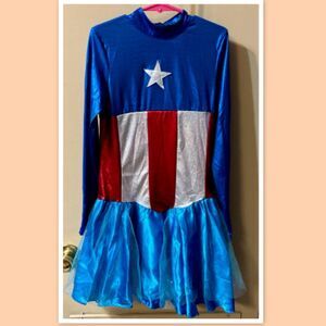Marvel American Dream Tutu Costume ~ Size Medium (7-8)